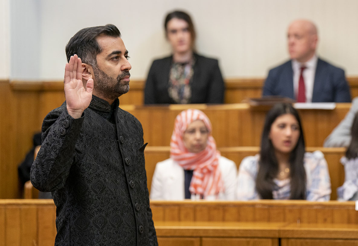 Humza Yousaf will step back from frontline politics next election